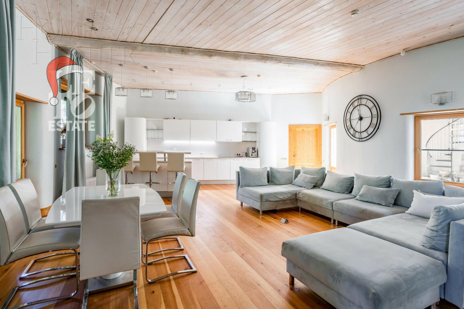 1-этажный коттедж 340 м² с отделкой