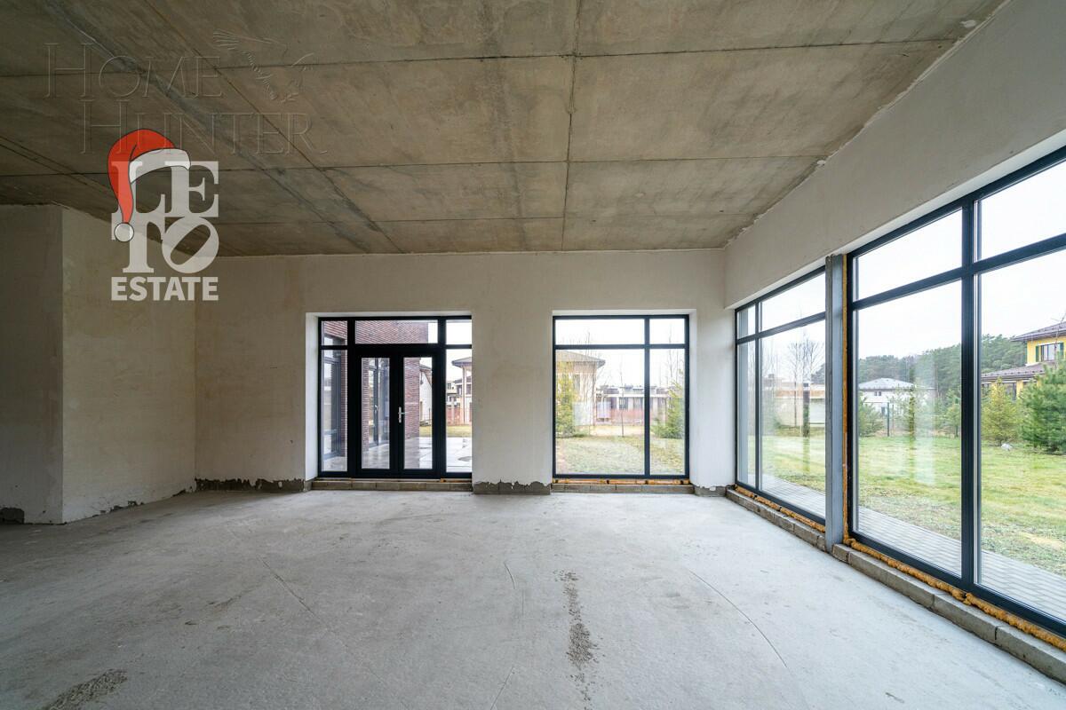 1-этажный коттедж 250 м² без отделки