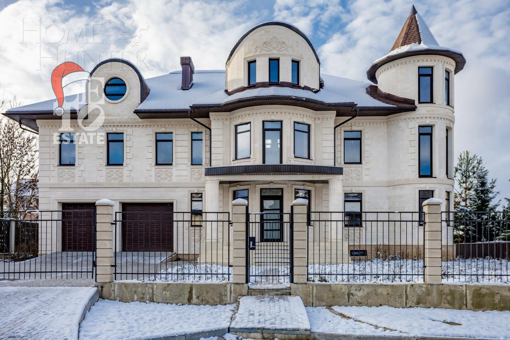 2-этажный коттедж 860 м² без отделки