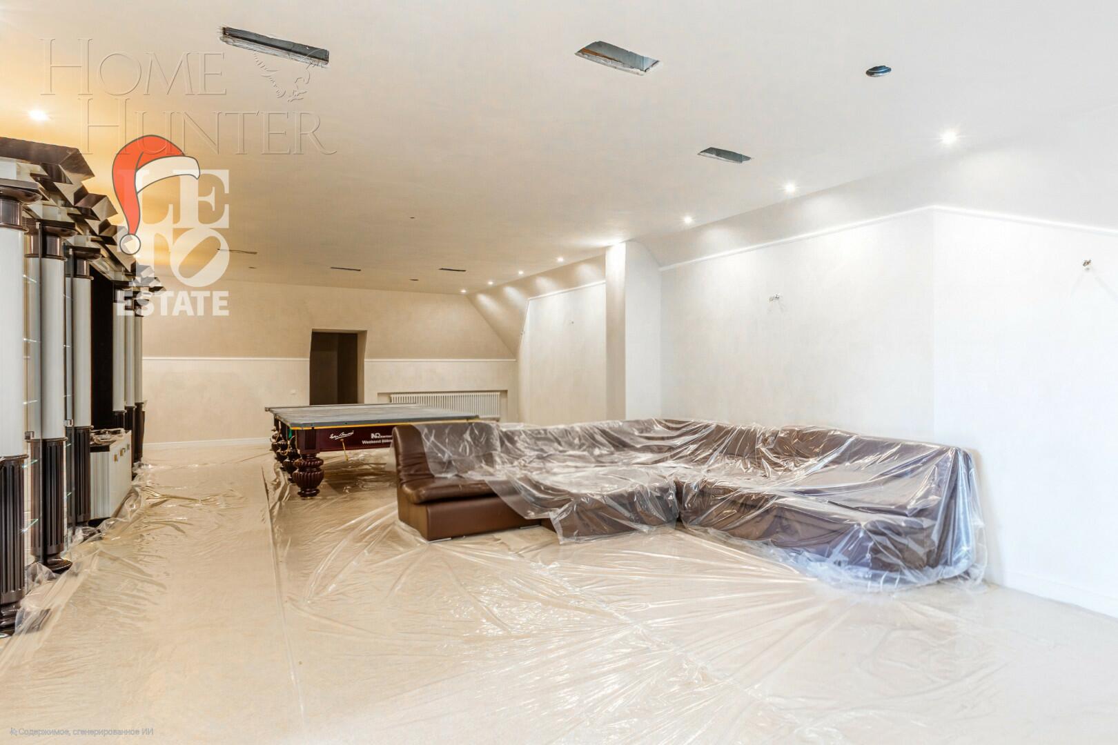 2-этажный коттедж 1 000 м² с отделкой