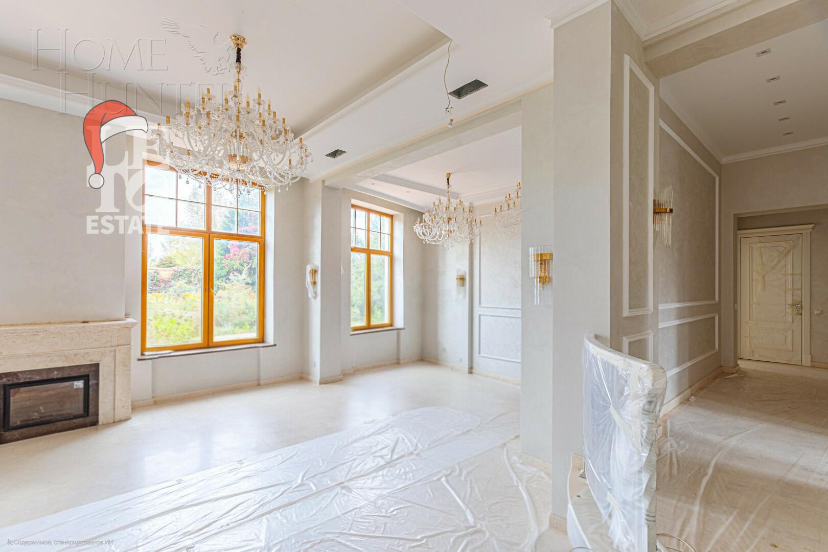 2-этажный коттедж 1 000 м² с отделкой