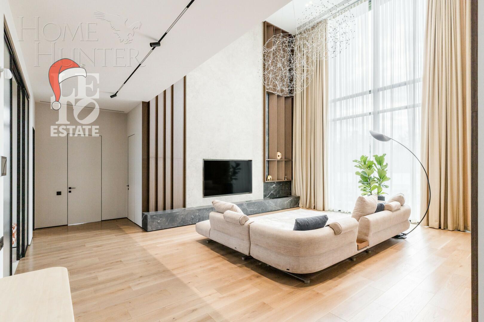 2-этажный коттедж 435 м² с отделкой