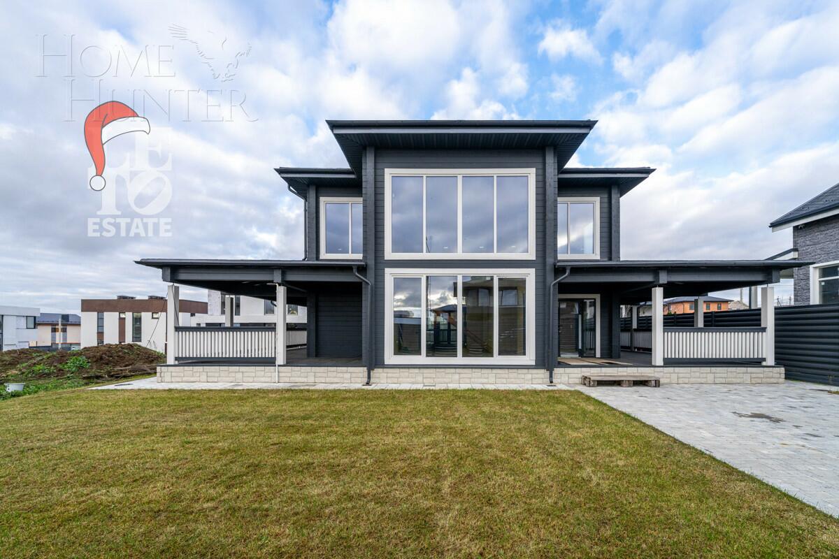 2-этажный коттедж 201.8 м² без отделки