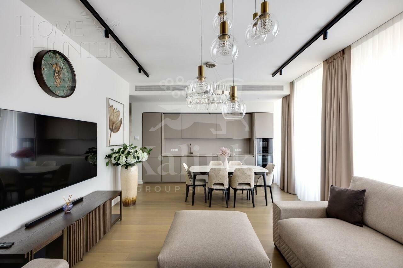 3-КОМН. КВАРТИРА С ОТДЕЛКОЙ 112.7 М² НА 8 ЭТАЖЕ