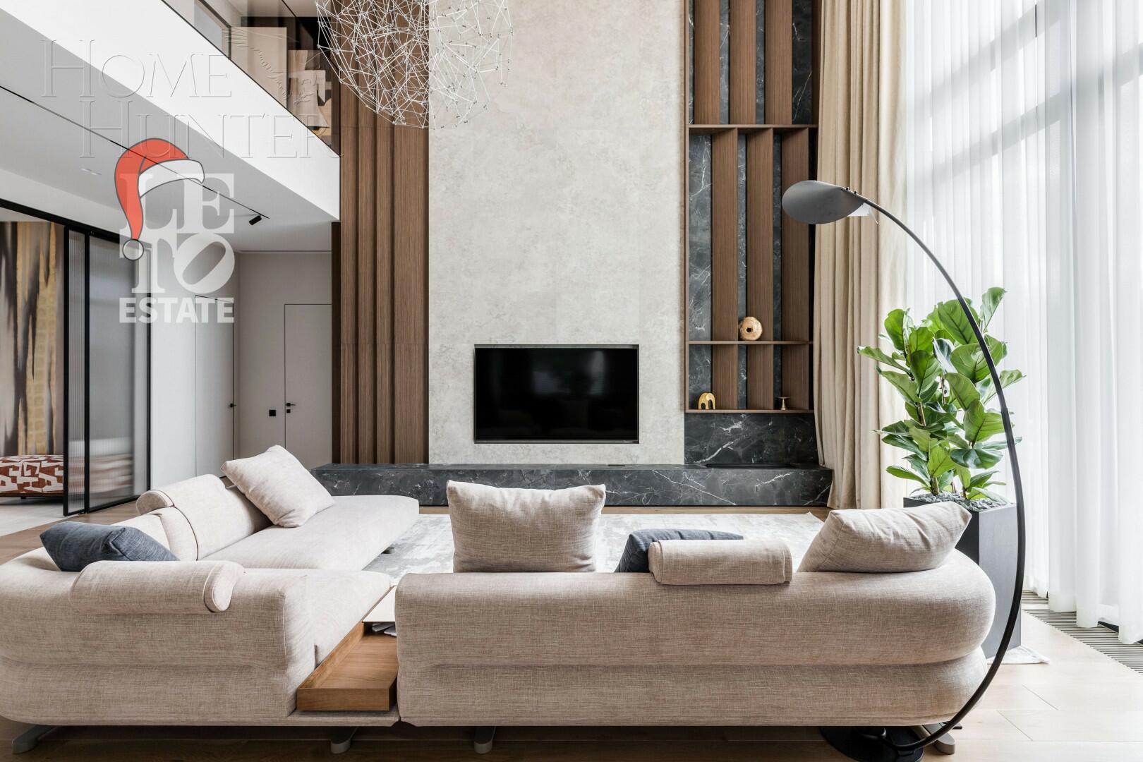 2-этажный коттедж 435 м² с отделкой