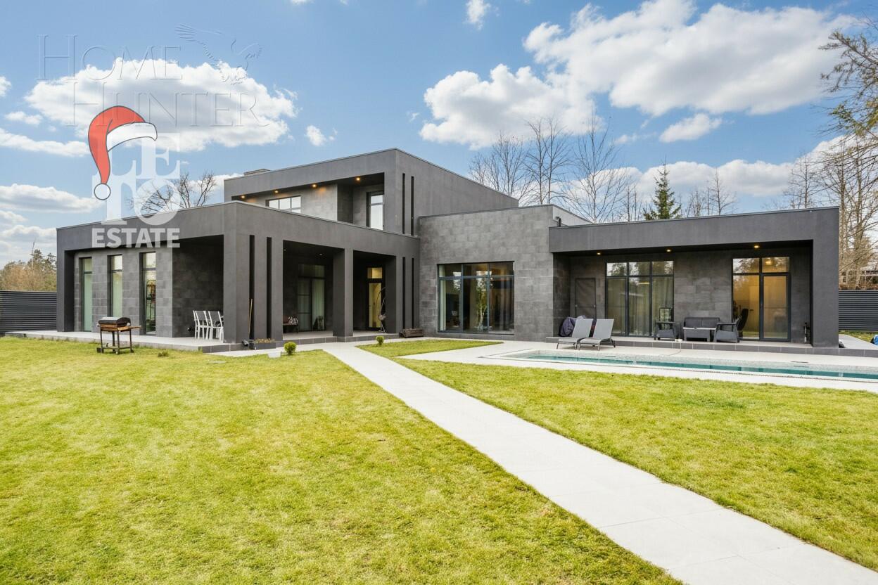 2-этажный коттедж 450 м² с отделкой