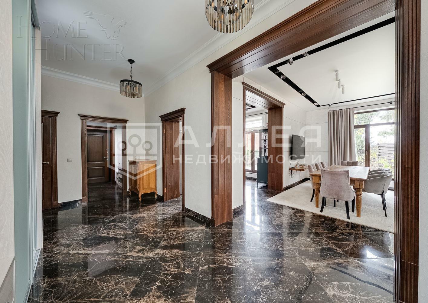 2-этажный коттедж 450 м² с отделкой