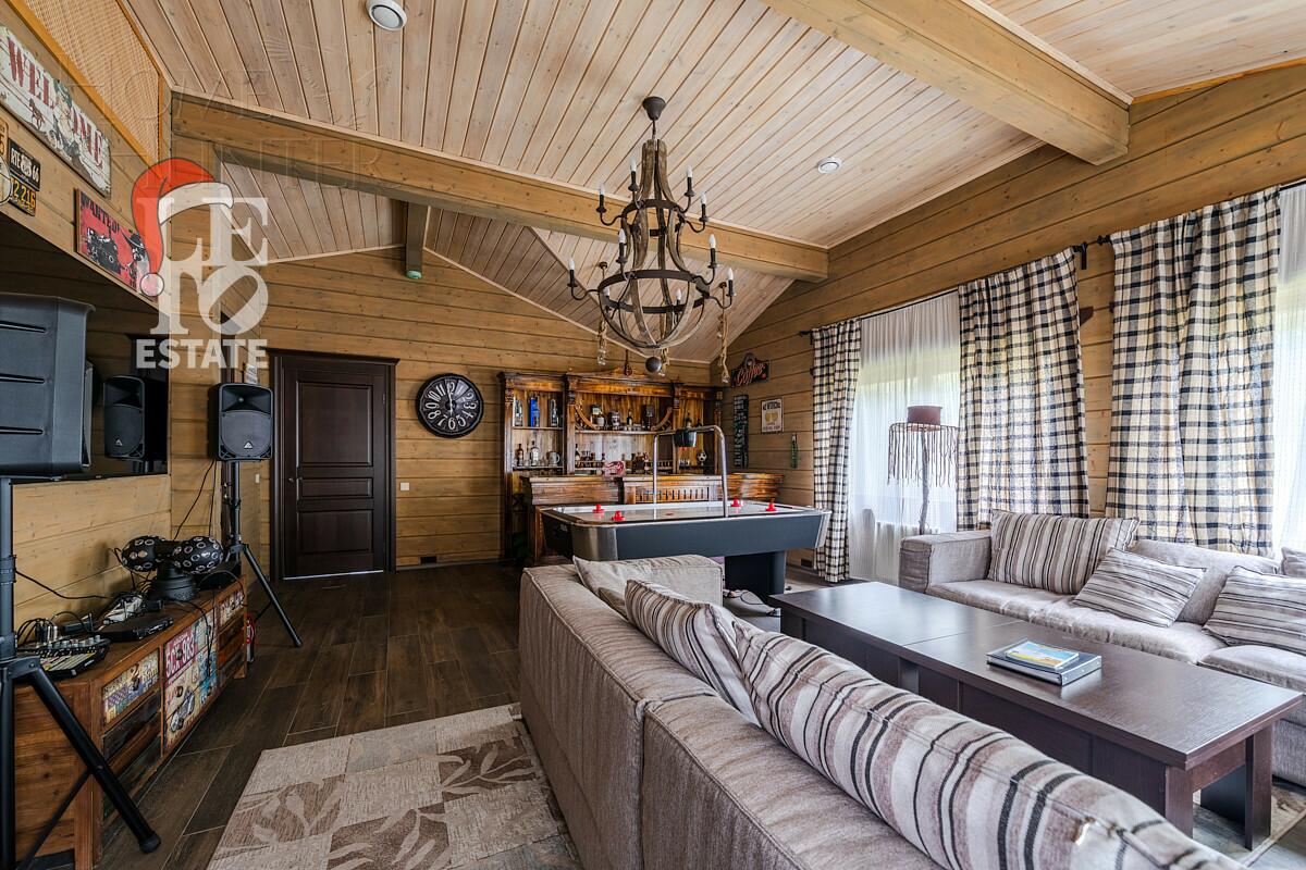 2-этажный коттедж 420 м² с отделкой