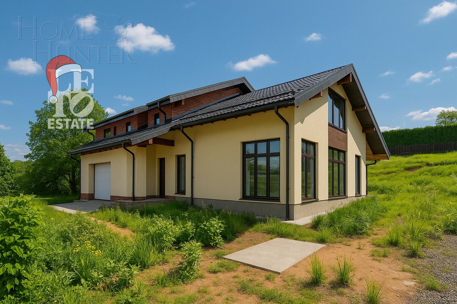 2-этажный коттедж 418.23 м² без отделки