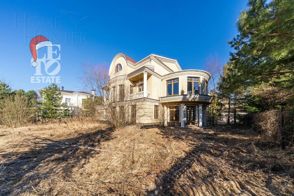 2-этажный коттедж 600 м² без отделки