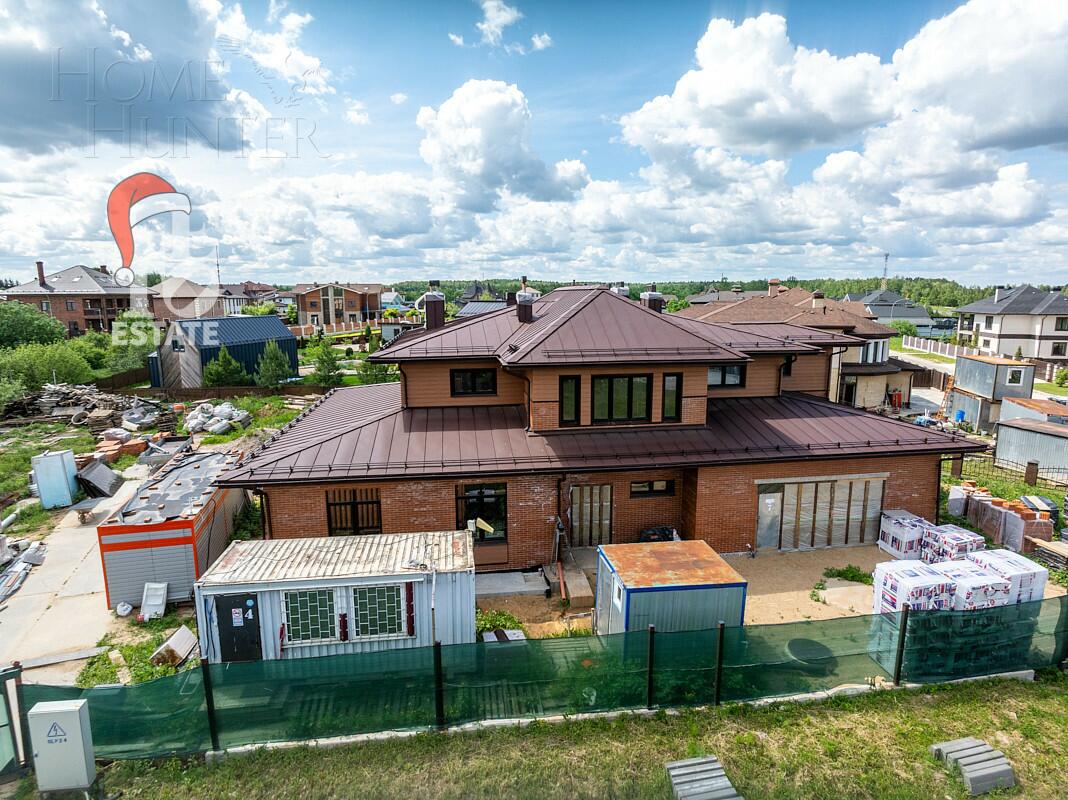 2-этажный коттедж 480 м² без отделки