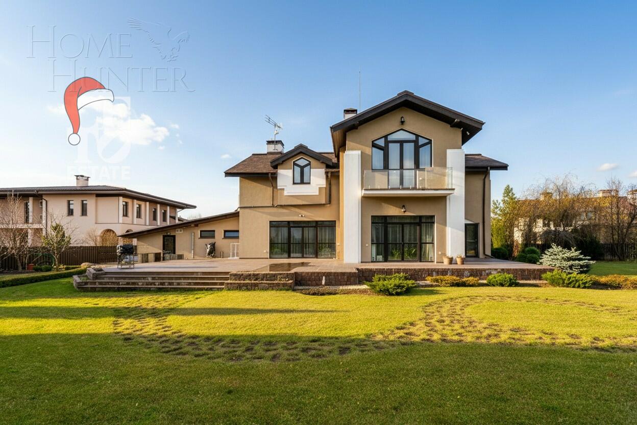 2-этажный коттедж 284.9 м² с отделкой