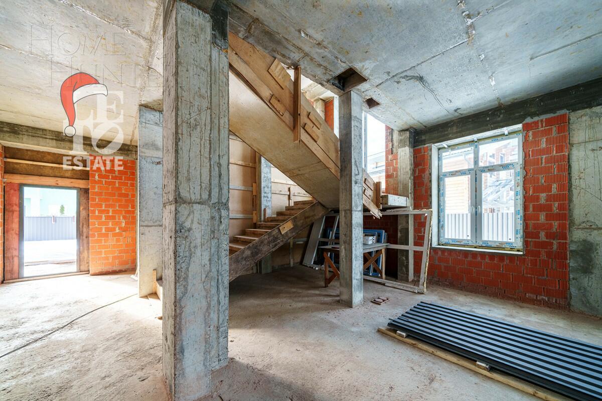 2-этажный коттедж 500 м² без отделки