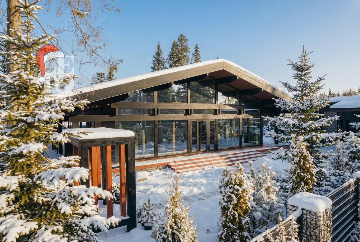 1-этажный коттедж 373 м² с отделкой