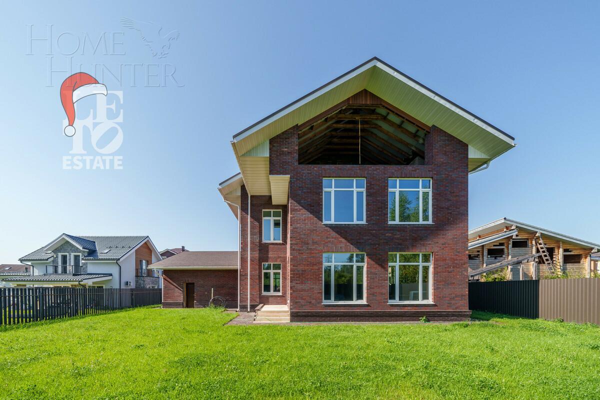 2-этажный коттедж 500 м² без отделки