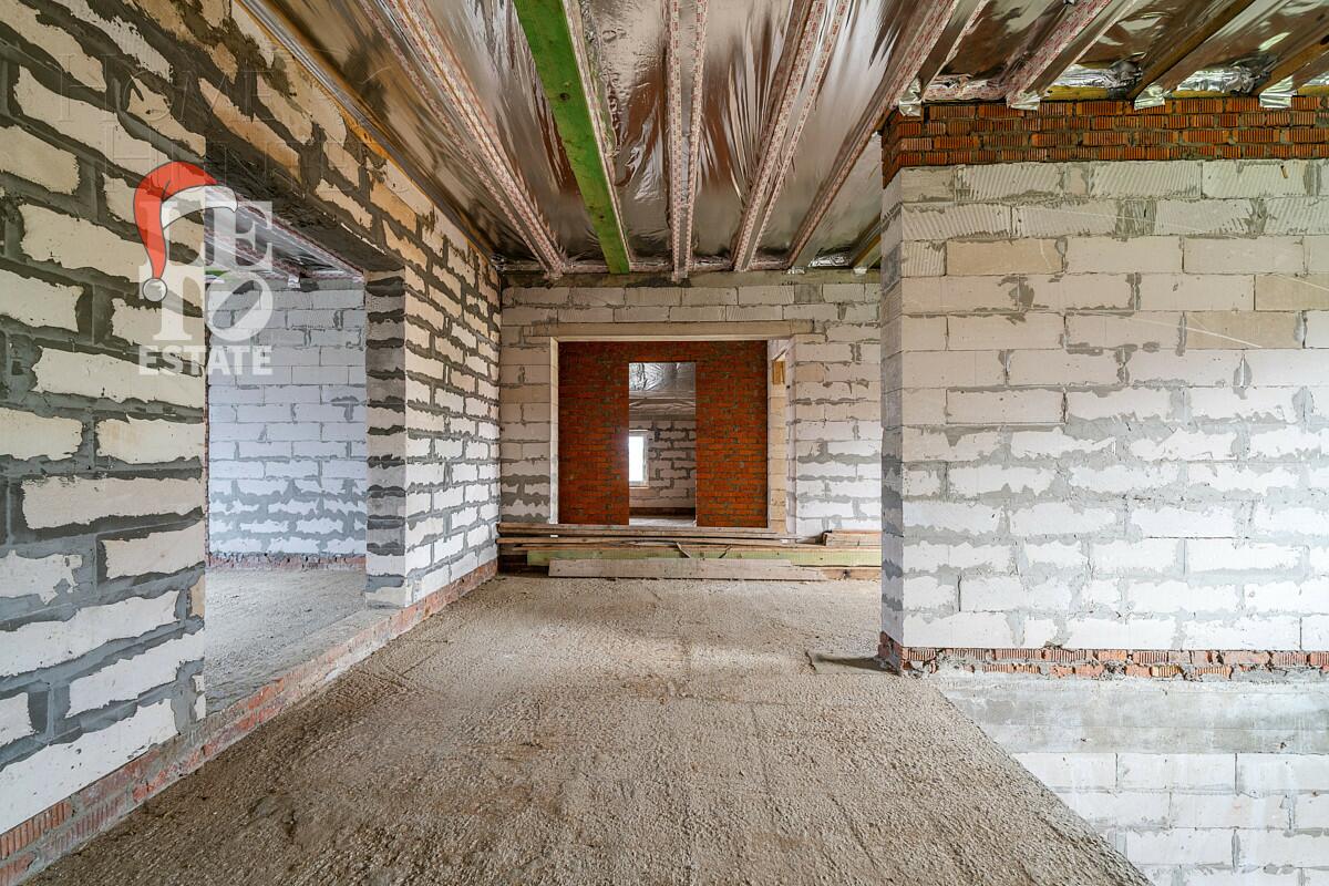 2-этажный коттедж 500 м² без отделки