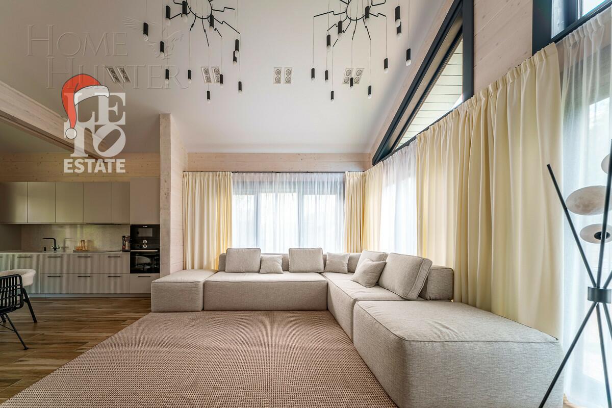 1-этажный коттедж 180 м² с отделкой