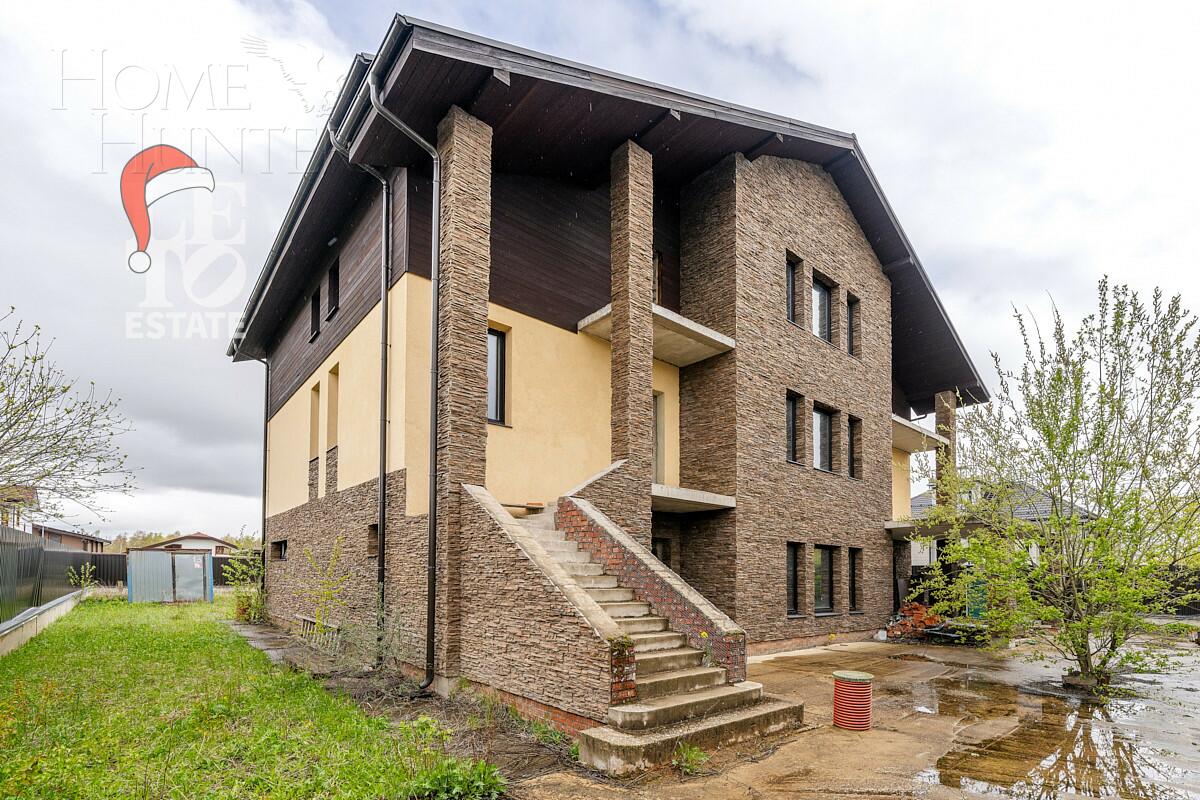 2-этажный коттедж 500 м² без отделки