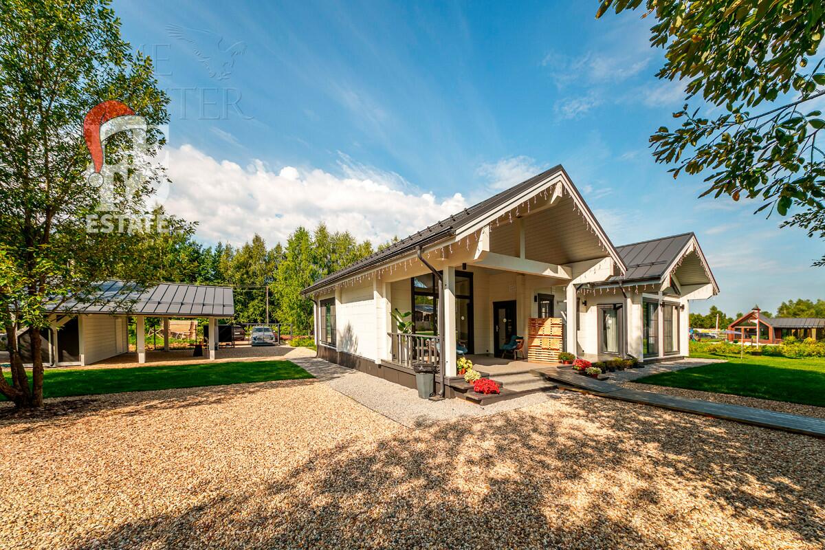 1-этажный коттедж 180 м² с отделкой