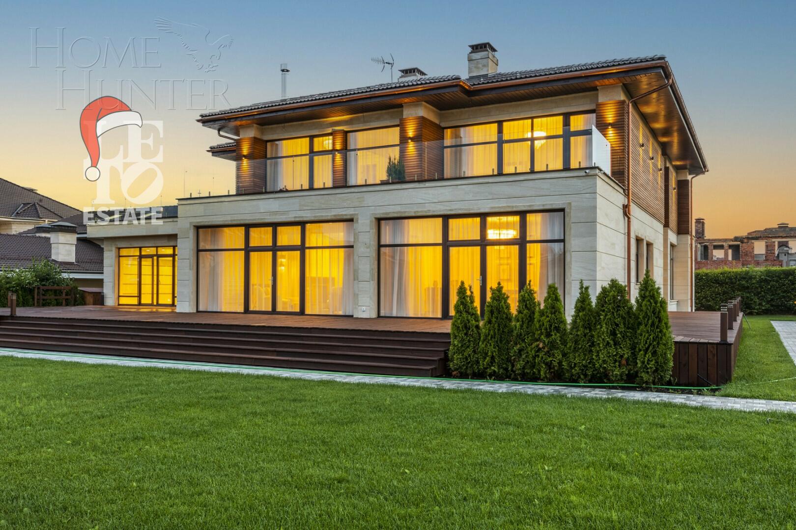 2-этажный коттедж 961 м² с отделкой