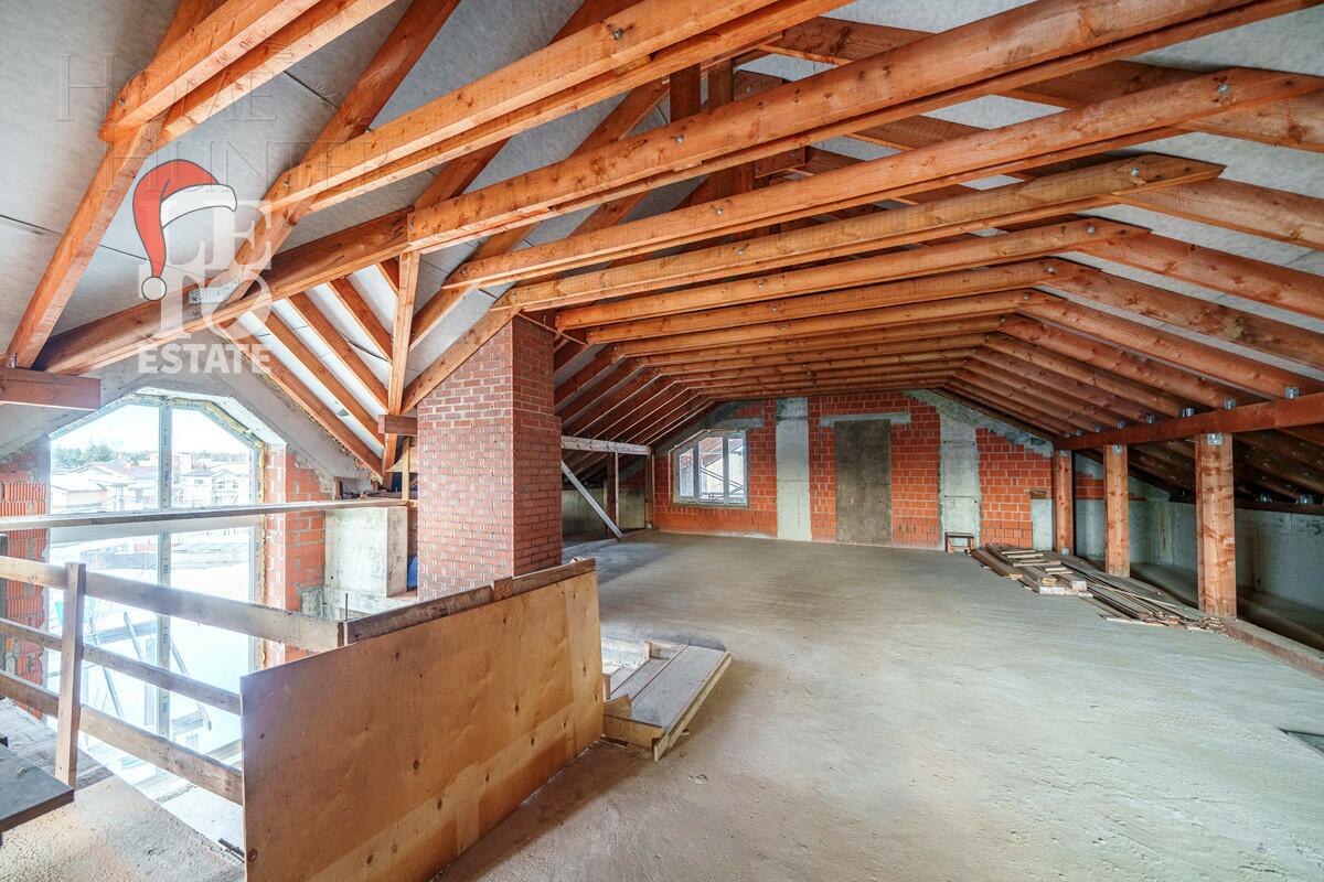 2-этажный коттедж 500 м² без отделки