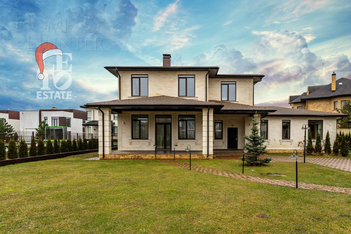 2-этажный коттедж 400 м² с отделкой