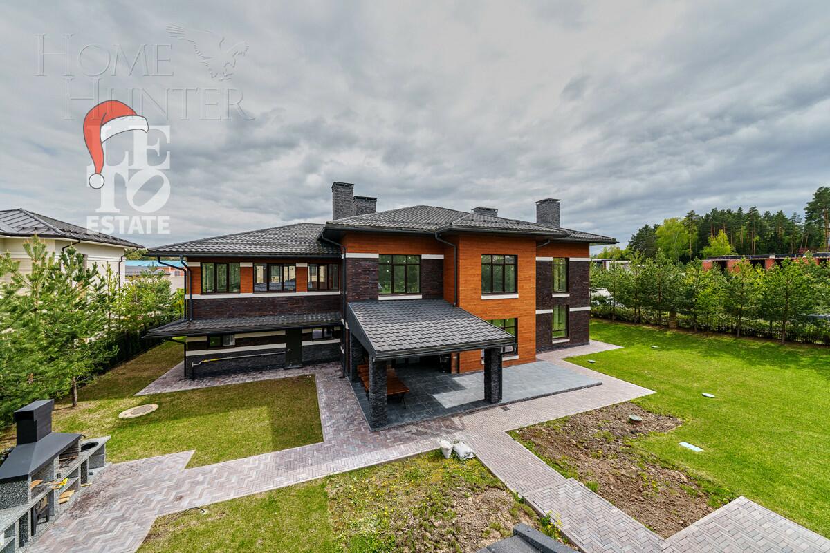 2-этажный коттедж 703 м² без отделки