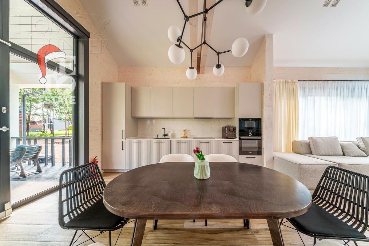 1-этажный коттедж 180 м² с отделкой