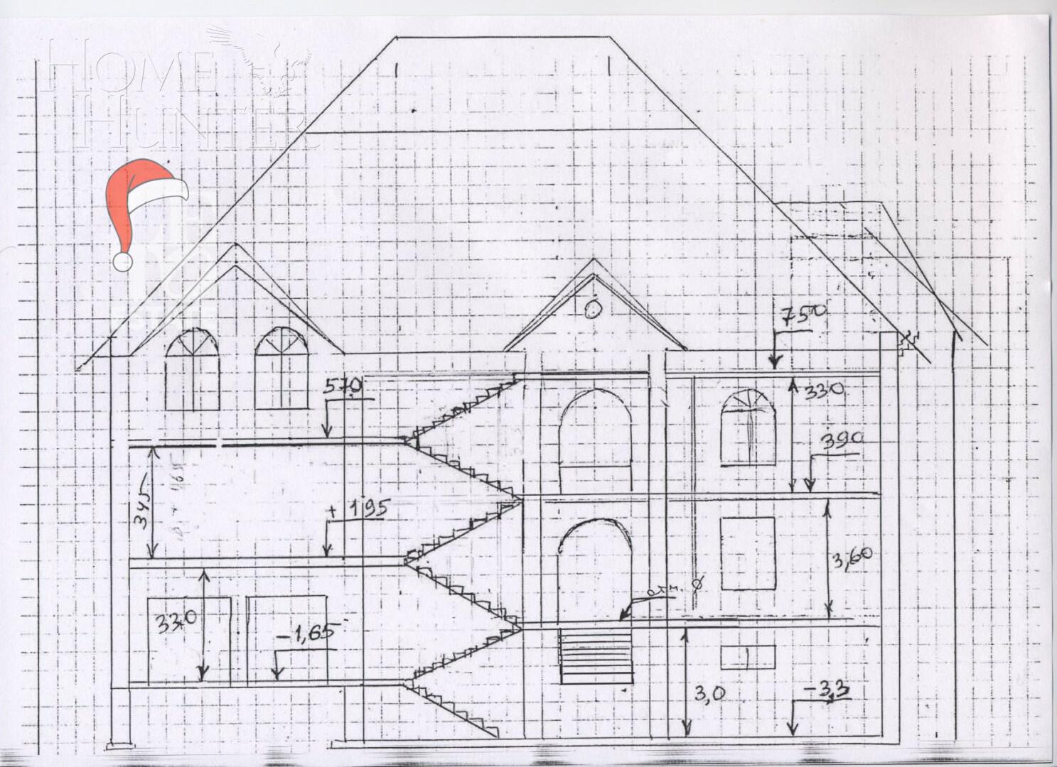 3-этажный коттедж 1 319 м² с отделкой
