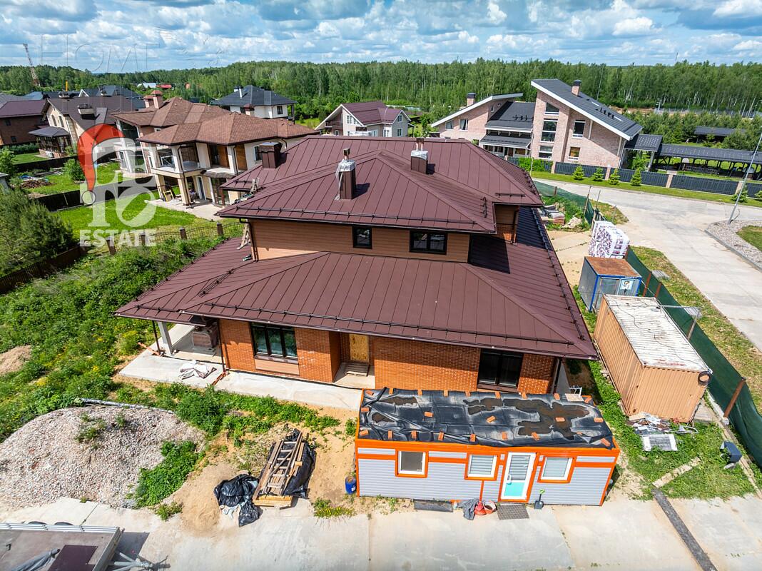 2-этажный коттедж 480 м² без отделки