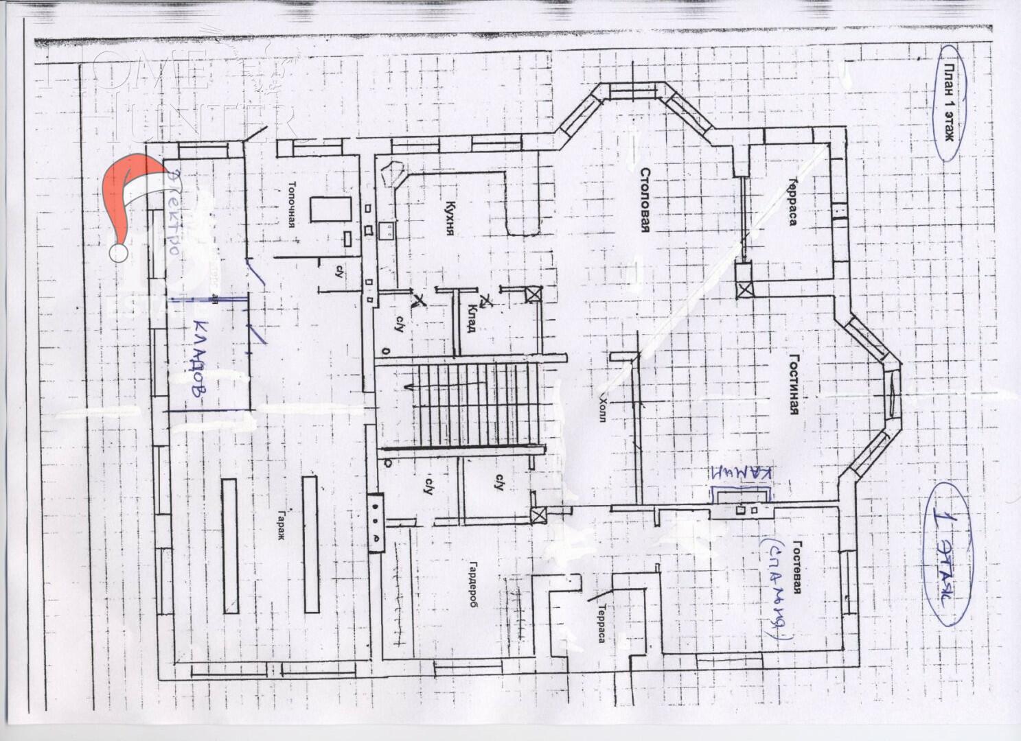 3-этажный коттедж 1 319 м² с отделкой