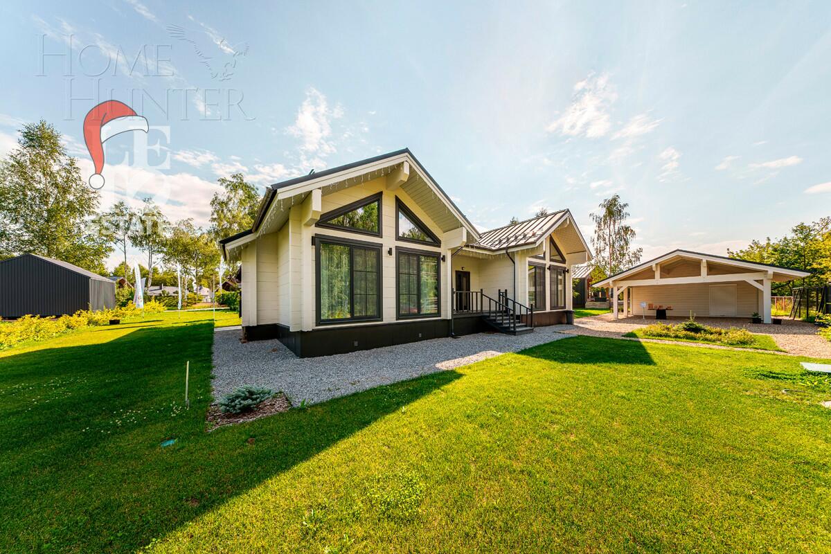 1-этажный коттедж 180 м² с отделкой