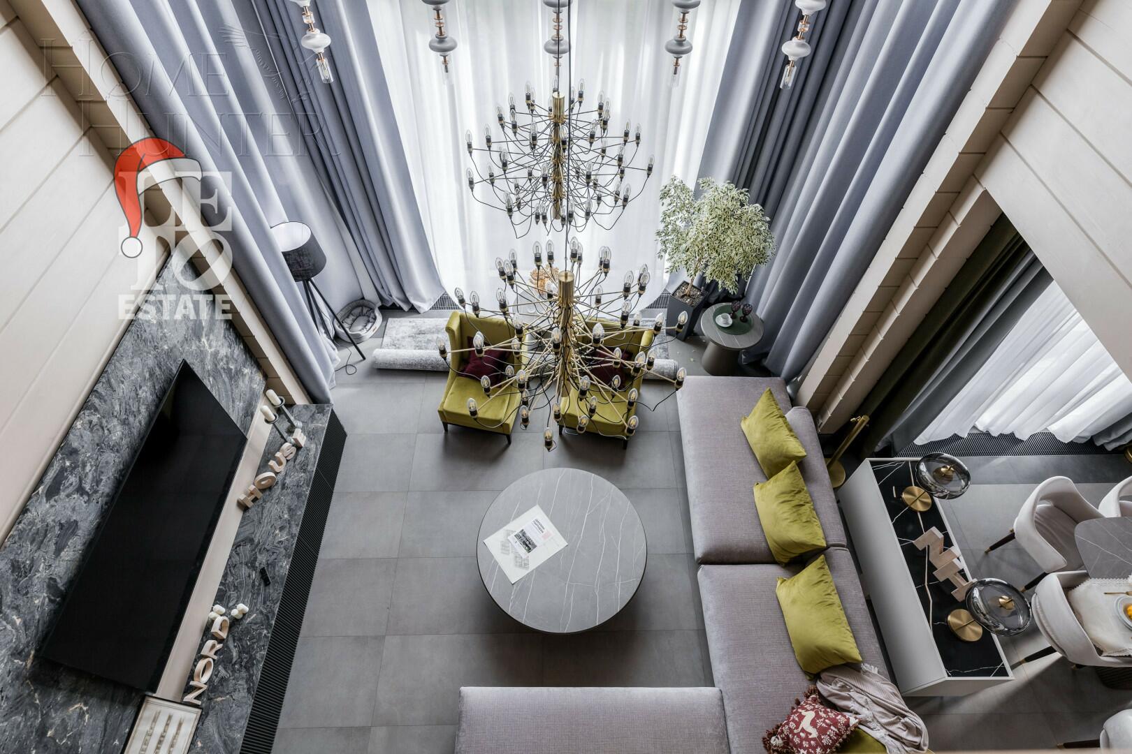 2-этажный коттедж 354 м² с отделкой