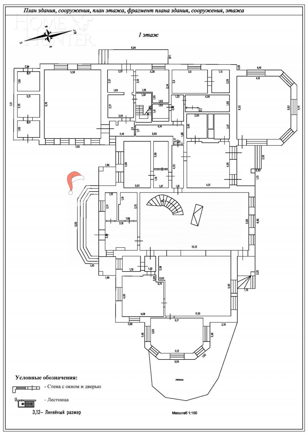 2-этажный коттедж 675.8 м² с отделкой