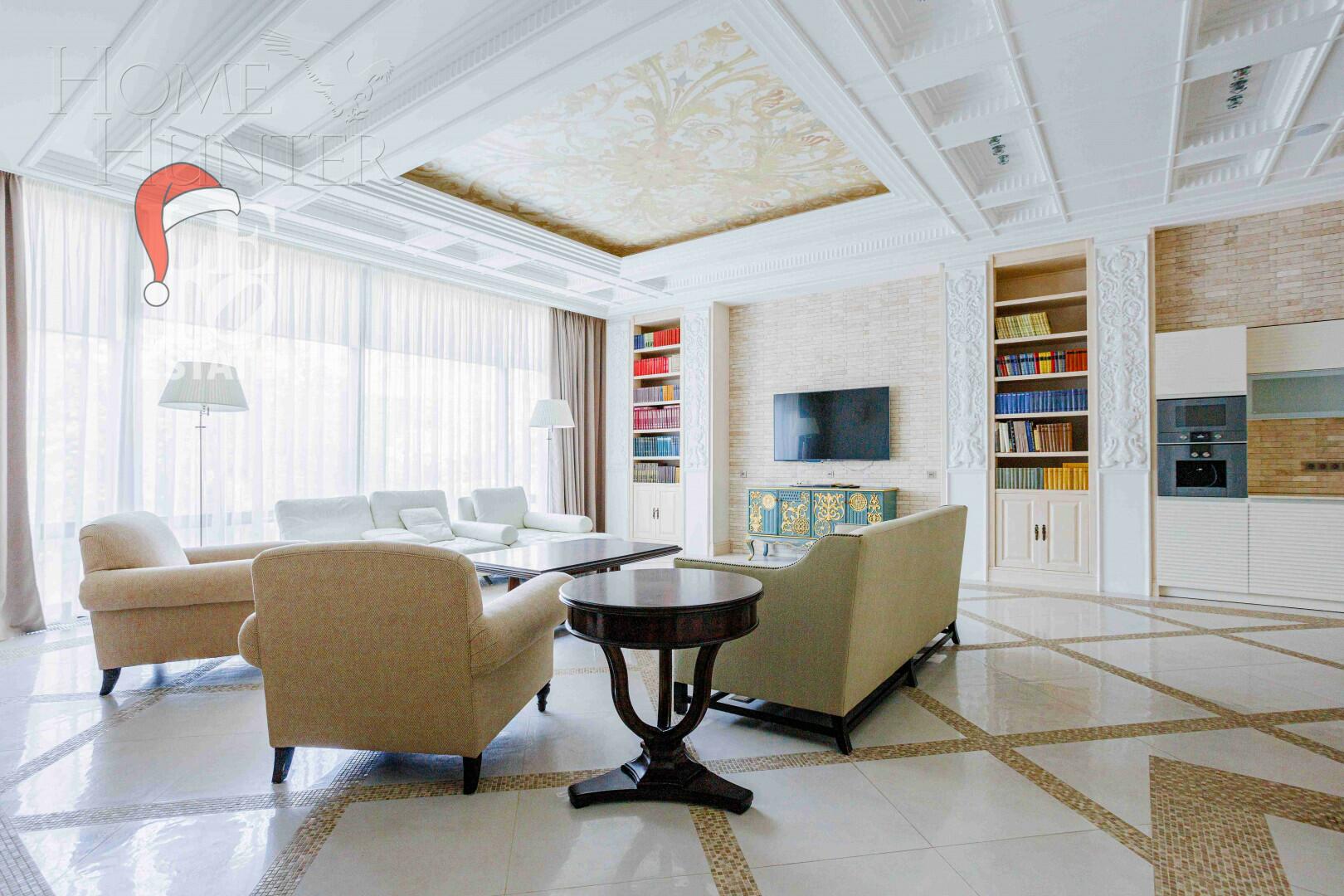 3-этажный таунхаус 340 м² с отделкой