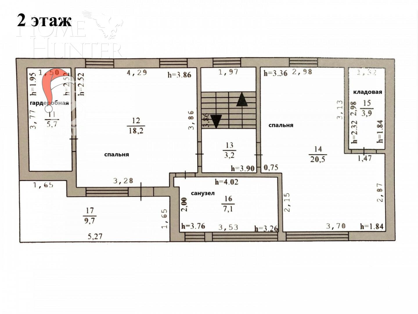 2-этажный коттедж 220 м² с отделкой