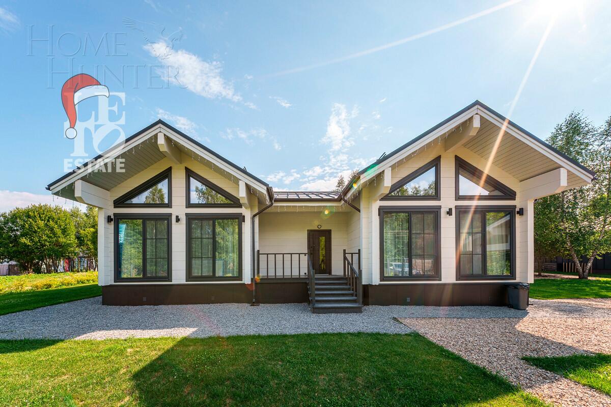 1-этажный коттедж 180 м² с отделкой