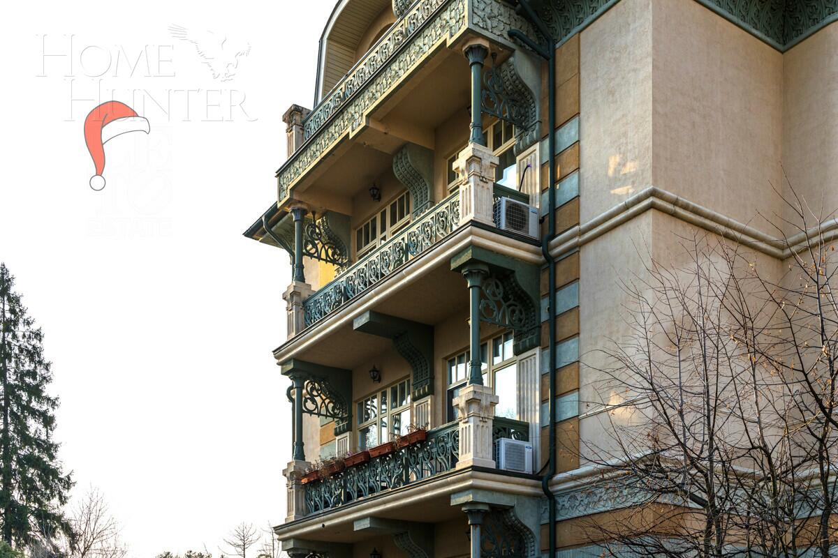 4-этажный таунхаус 395 м² без отделки