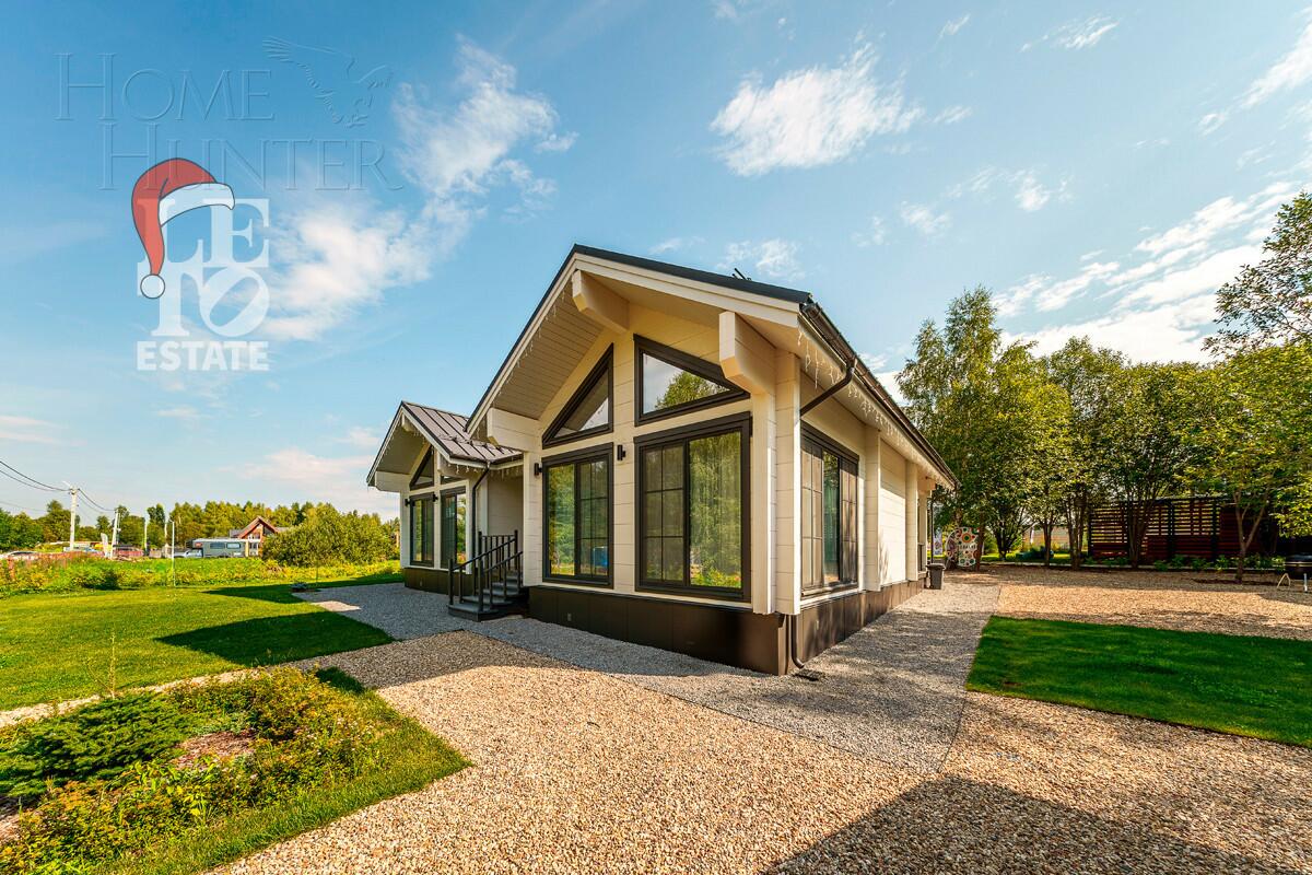 1-этажный коттедж 180 м² с отделкой