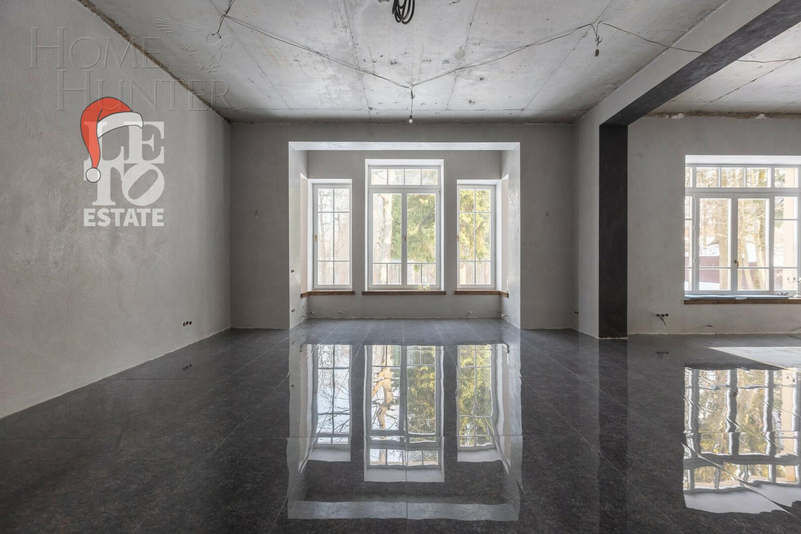 3-этажный коттедж 950 м² без отделки