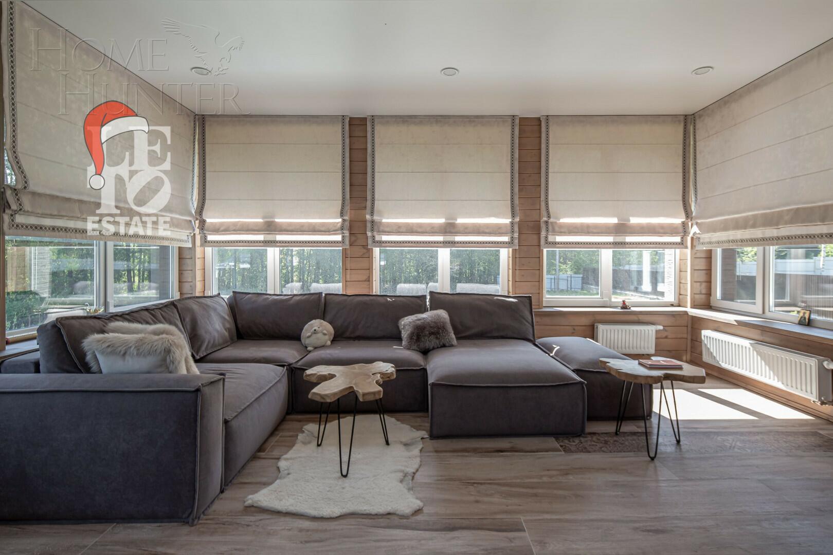 3-этажный коттедж 422 м² с отделкой