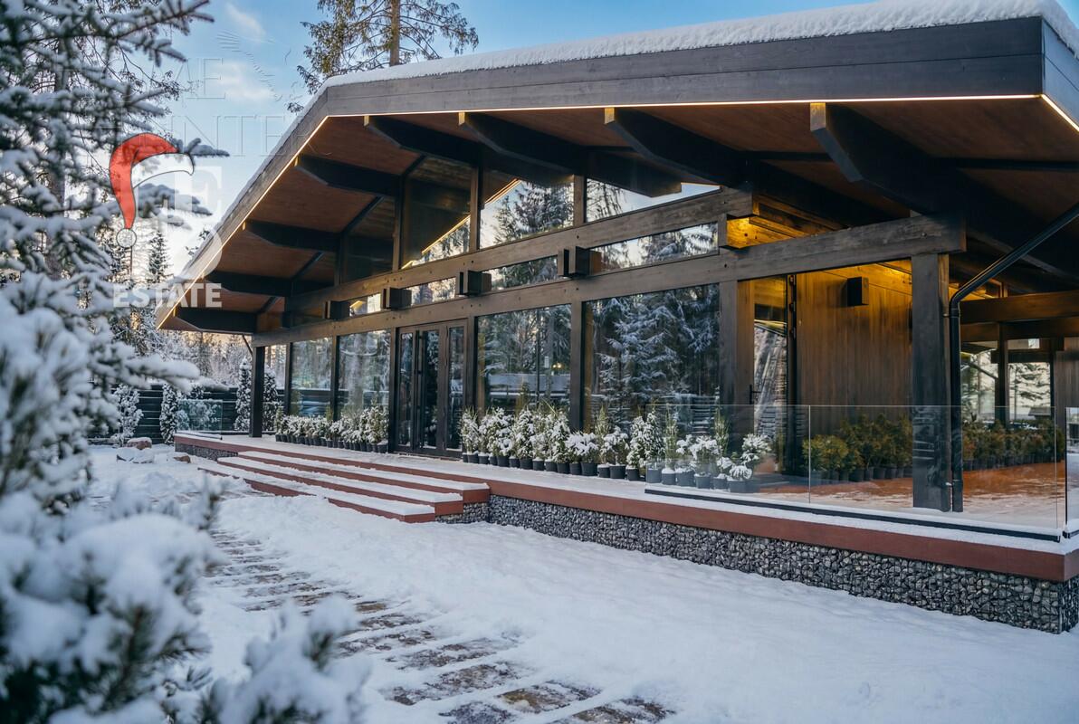 1-этажный коттедж 373 м² с отделкой