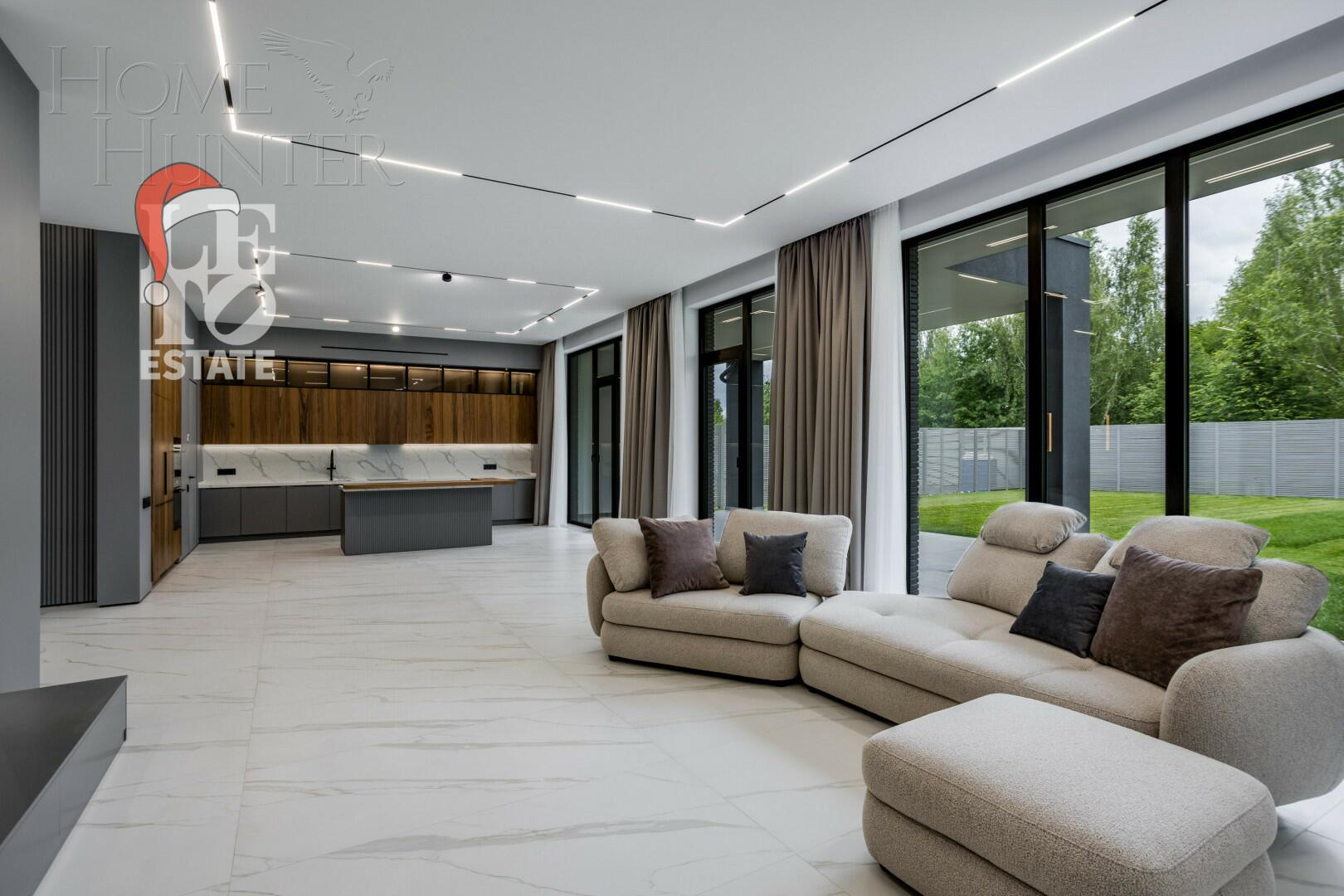 2-этажный коттедж 604 м² с отделкой