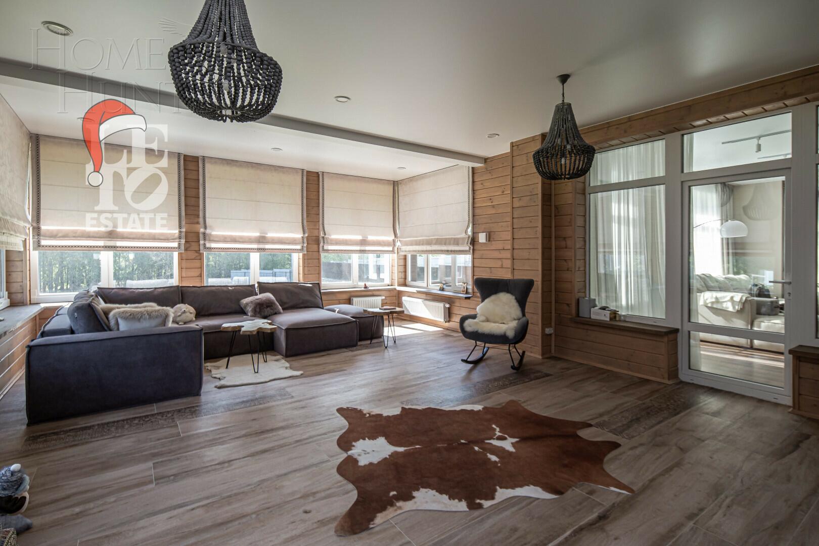 3-этажный коттедж 422 м² с отделкой