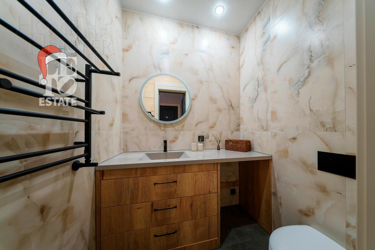 1-этажный коттедж 180 м² с отделкой