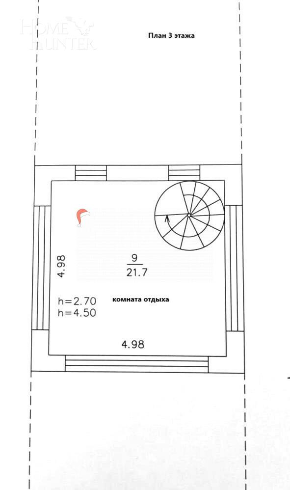 3-этажный коттедж 157.9 м² с отделкой