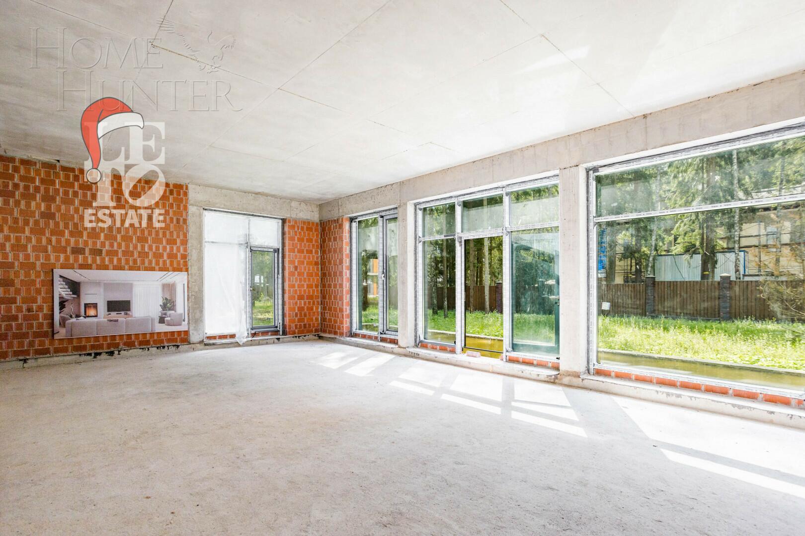 2-этажный коттедж 526 м² без отделки