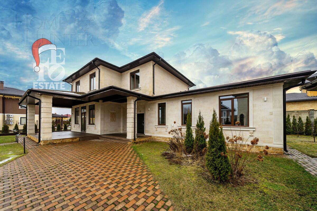 2-этажный коттедж 400 м² с отделкой