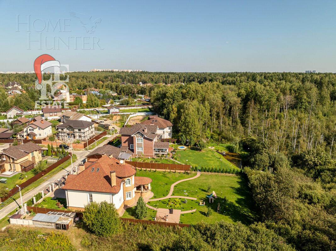 2-этажный коттедж 500 м² без отделки