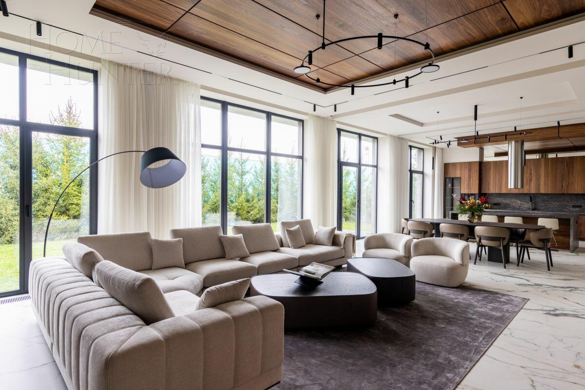 2-этажный коттедж 470 м² с отделкой